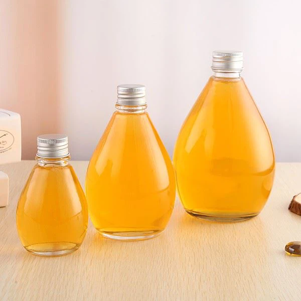 small glass juice bottle 3